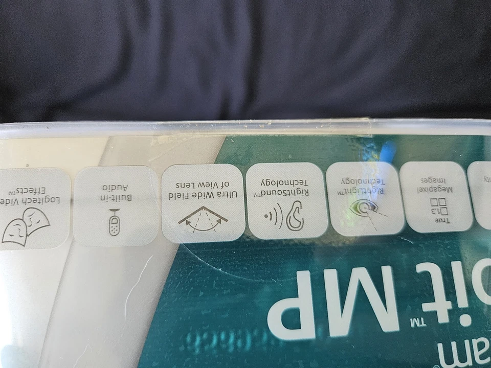 NEW Logitech Black QuickCam Orbit MP 961422-0403 Robotic Camera Head Webcam - Image 4 of 4