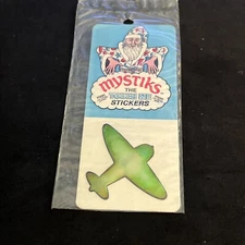 NEW Vintage Oilies Mystiks Sticker - PLANE -
