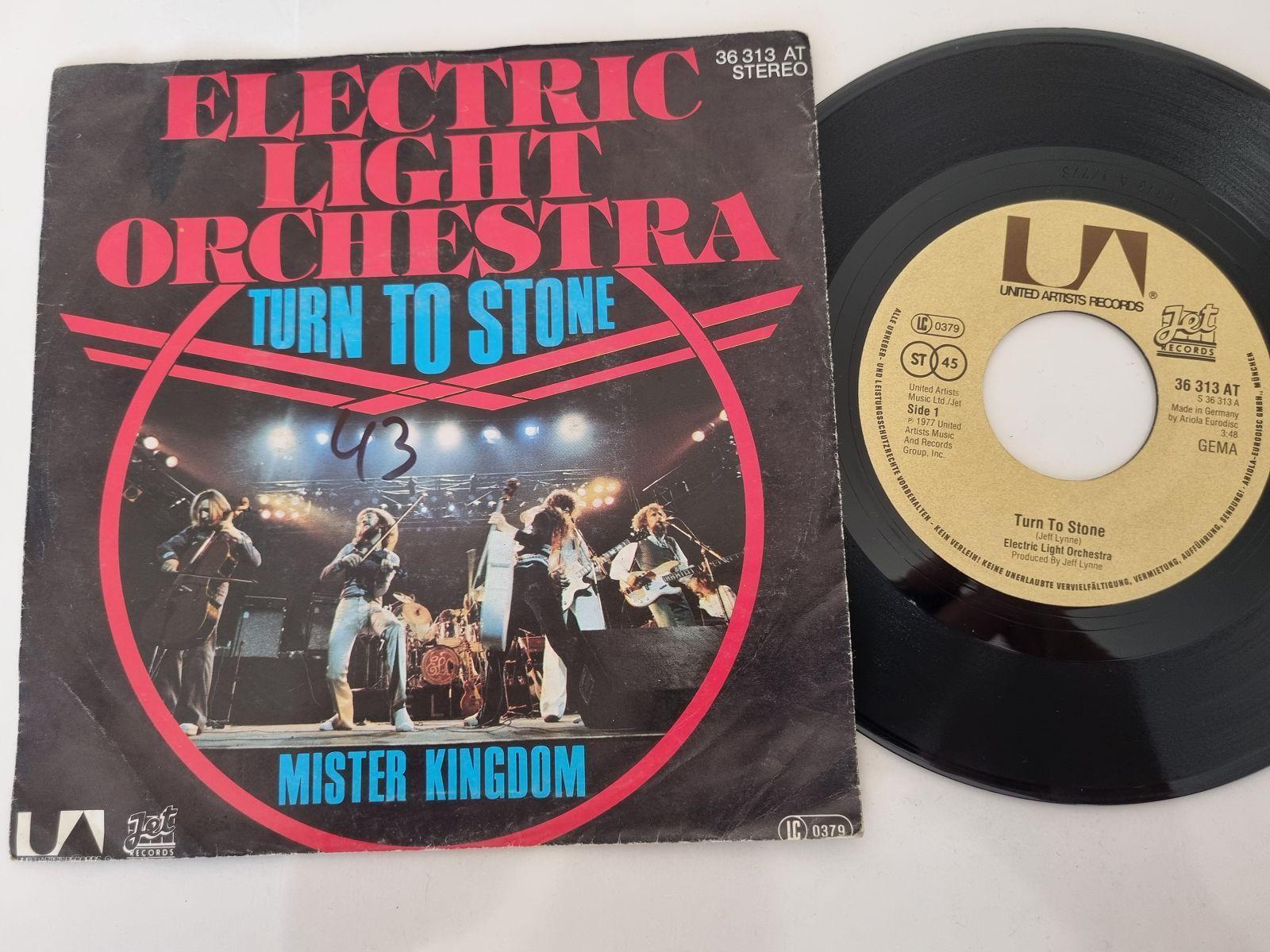 7"" Single Electric Light Orchestra - Turn to stone Vinyl Germany