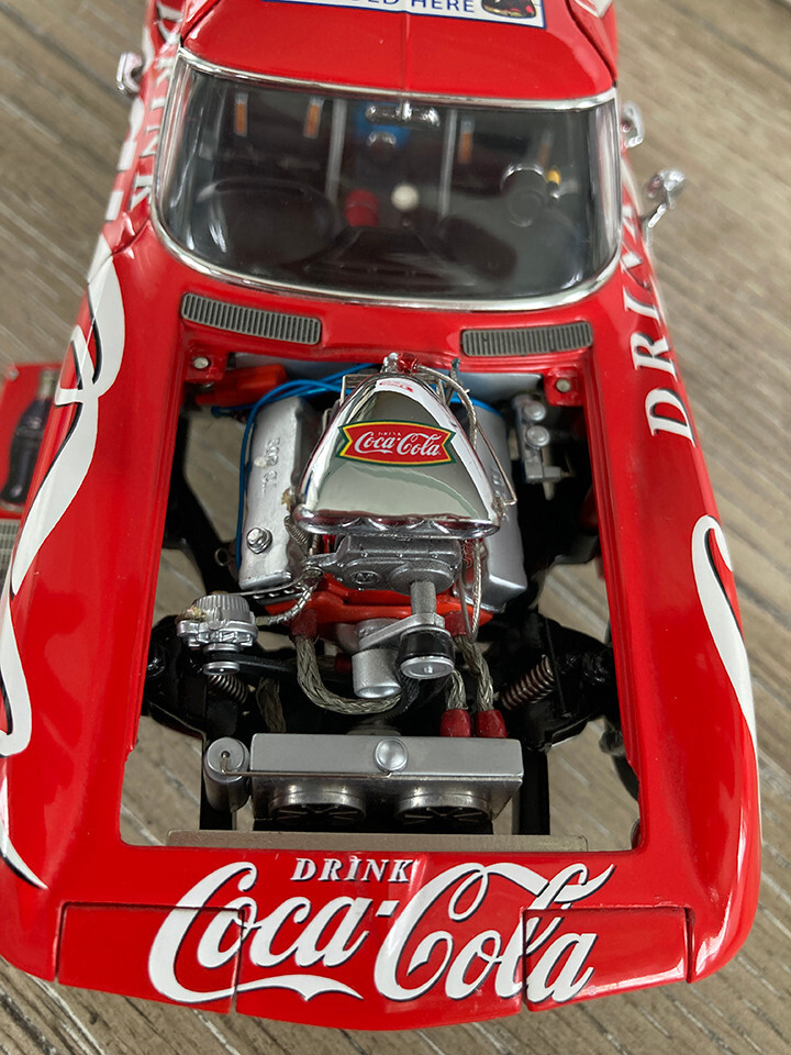 Danbury Mint Coca-Cola 1963 Corvette Pro Mod Die Cast Dragster | eBay