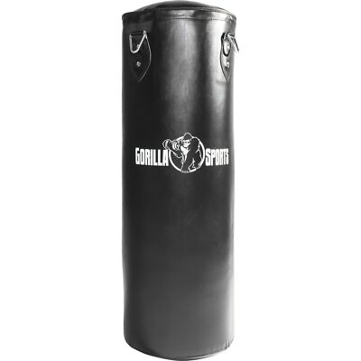 GORILLA SPORTS  Boxsack Gefüllt Sandsack Stahlkette Punching Bag Boxen MMA Box