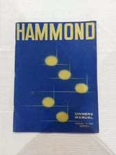 Hammond Owners Manual Model H-100 Series
