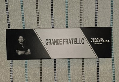 Doug Marcaida Designs Grande Fratello Serbian Clever