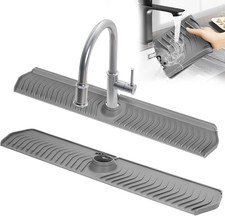 Kitchen Sink Faucet Mat,30In New Foldable Faucet Mat for Kitchen Sink, Adjustabl