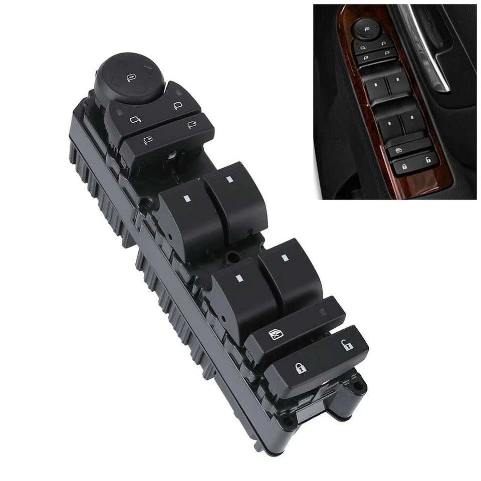 20835553 AC Delco Power Window Switch Front Driver Left Side for Chevy Silverado - Изображение 3 из 4
