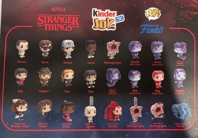 Kinder Joy Stranger Things Mini Figure Collectible You Choose Figure