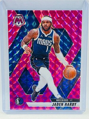 2024-25 Panini Mosaic Jaden Hardy Pink Mosaic #155/175