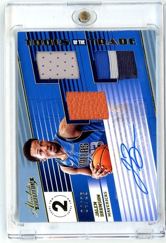 2018 Absolute Jalen Brunson #T3JBR /25 Tools of the Trade RPA Basketball Card - Picture 1 of 2