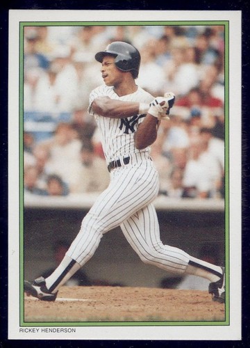 Rickey Henderson #5 1986 Topps All Star Glossy Set of 60 card