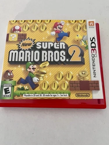 New Super Mario Bros. 2 Nintendo 3DS Complete CIB Authentic w/ Case Manual