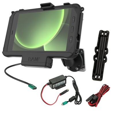 RAM  EZ-Roll'r  USB-C Powered Mount for Samsung Tab Active5 & 3