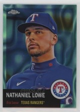 2022 Chrome Platinum Anniversary Aqua Lava Refractor Nate Lowe Nathaniel 0nr3