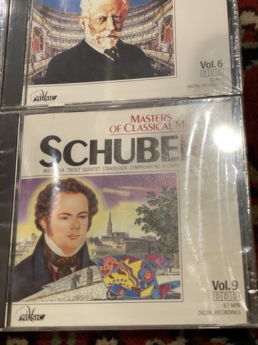 10 classical music set CD lot Masters of classical Music Bach Mozart Beethoven - Foto 10 di 13