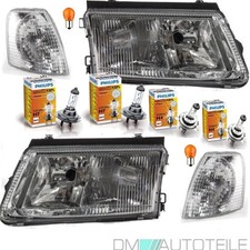 für VW Passat 3B Scheinwerfer Set Blinker Weiß+Nebel H7/H4 96-00+Birnen