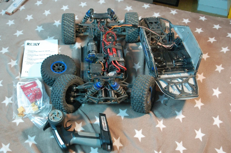 RC Reely Raptor 6S Brushless 1/8 gebraucht - Bild 4 von 4