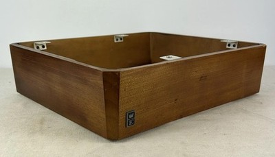 Empire 498 Base Wood Original w/ Badge Turntable Part
