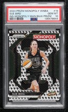 2024 Prizm Monopoly WNBA Skills Man Black & White Sue Bird PSA 10 GEM MT 0c3