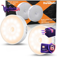 Nachtlicht Mit Bewegungsmelder 2 StüCk USB Wiederaufladbar LED Warmweiß