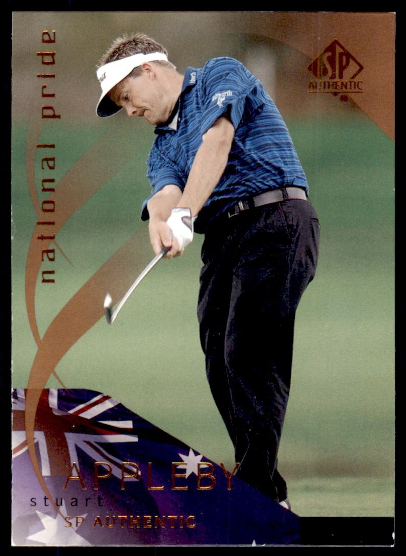 2003 Upper Deck SP Authentic Stuart Appleby Golf Card #45