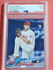 2018 Topps #700 Shohei Ohtani Rookie Card (PSA 7) Pitching RC