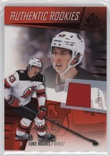 2023-24 Upper Deck SP Game Used Authentic Rookies Jersey Luke Hughes #231 1pa2