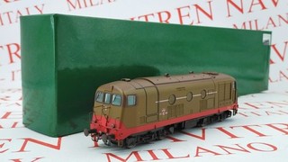 OS.KAR 1012 H0 1/87 LOCO DIÉSEL D 341.1015 FIAT 2 LUCES FS EP.IIIb IVa
