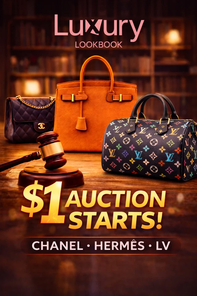 $1 &eth;&deg;Auction&eth;&yen; LV, Gucci, Chanel, Dior &eth;&frac14;Mystrey US Talent Mega Show!!!&eth;&pound;