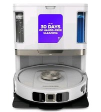 Shark Stratos 2-in-1 Robot Vacuum  Mop Never Touch- White