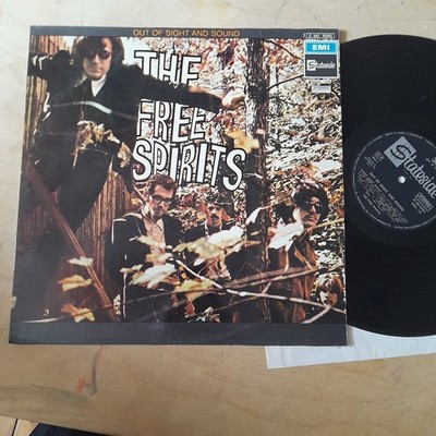 The Free Spirits Out Of Sight And Sound LP Italy Orig Larry Coryell - Van Gelder