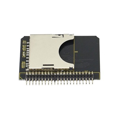 GINTOOYUN SD Card to 2.5 Inch IDE Adapter，SD SDHC SDXC MMC Memory black 