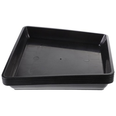 Set of 3 Pflanzplatten Paletten Für Den Außenbereich Blumentopf -Untertasse
