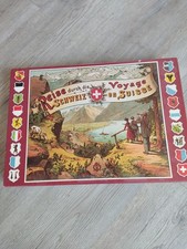 Reise durch die Schweiz in 4 Sprachen mit Zinnfiguren limitierte Repro