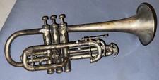 Antique J.W. Jenkins Sons Music Co. Harwood Professional TRUMPET Kansas City MO