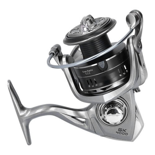 Fishing Reel 5.2:1 13+1BB Without Gaps Bearings Spinning Reel Smooth Metal S HOT - Bild 16 von 24