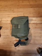 Tactical Gas Mask Pouch - Drop-Leg OD Green See Measurements