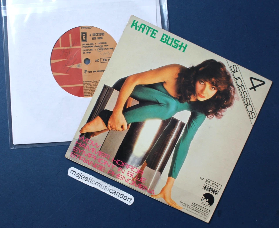 MEGA-RARE 1978 ORIGINAL KATE BUSH EP 7 INCH VINYL 45 - Image 4 of 4