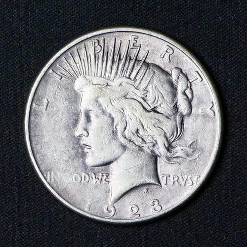 1923-S $1 Peace San Francisco Dollar Circulated VF