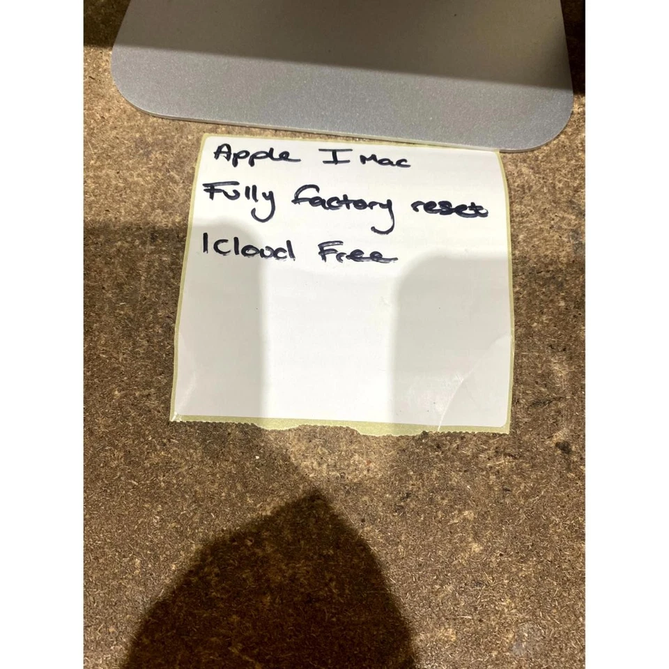 Apple iMac A1418 All-in-One Desktop Only Silver 21.5" HD Display Intel Core i5 - Image 2 of 4