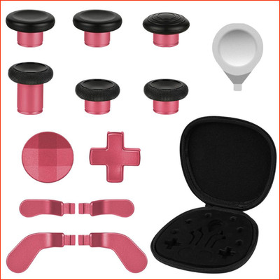 Thumbsticks Metall 13 in 1 Joysticks Analogsticks für Xbox One Elite Rot