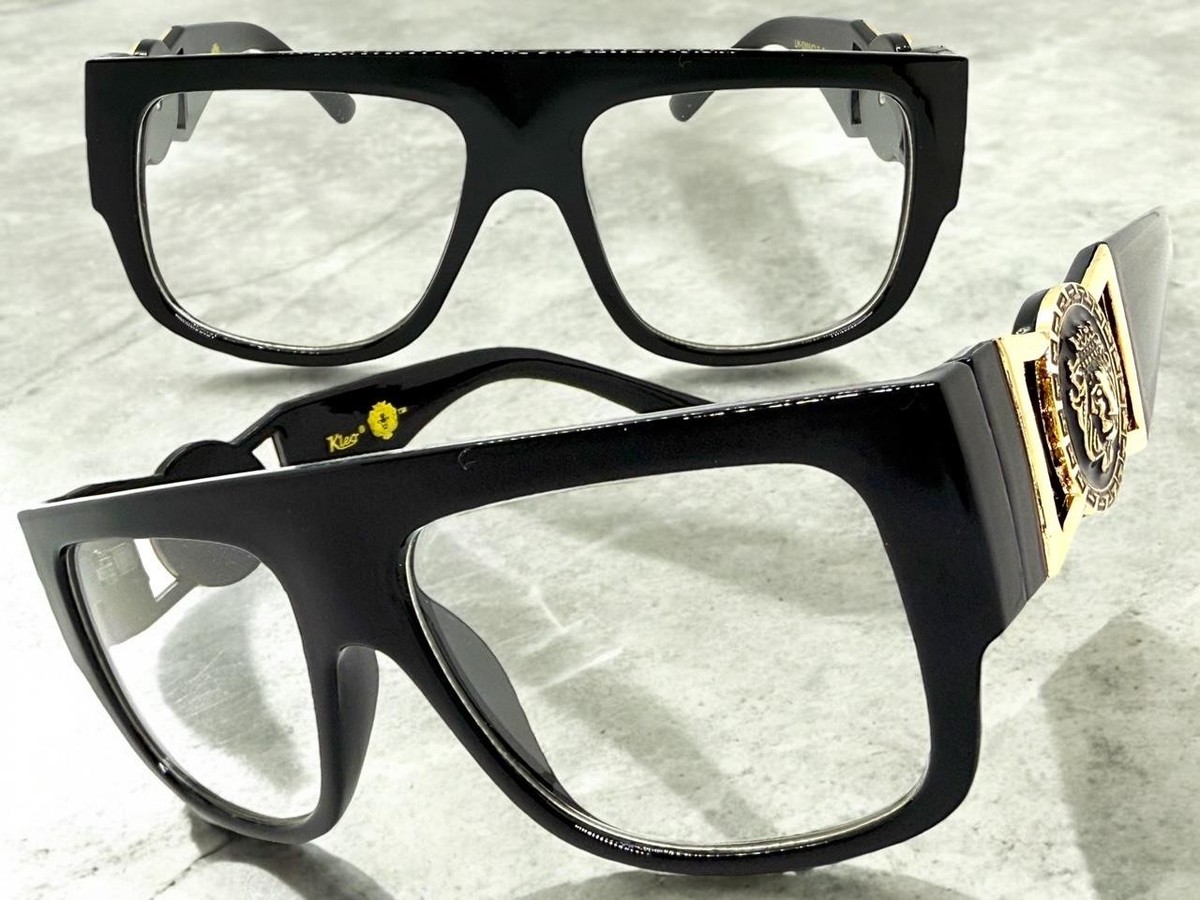 Classic Retro Hardcore Hip Hop Rapper Clear Lens EYE GLASSES Thick