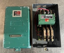 Vintage Powermatic Wood Lathe Model 90 Motor Starter. Furnas Cat No 14BF32BC71