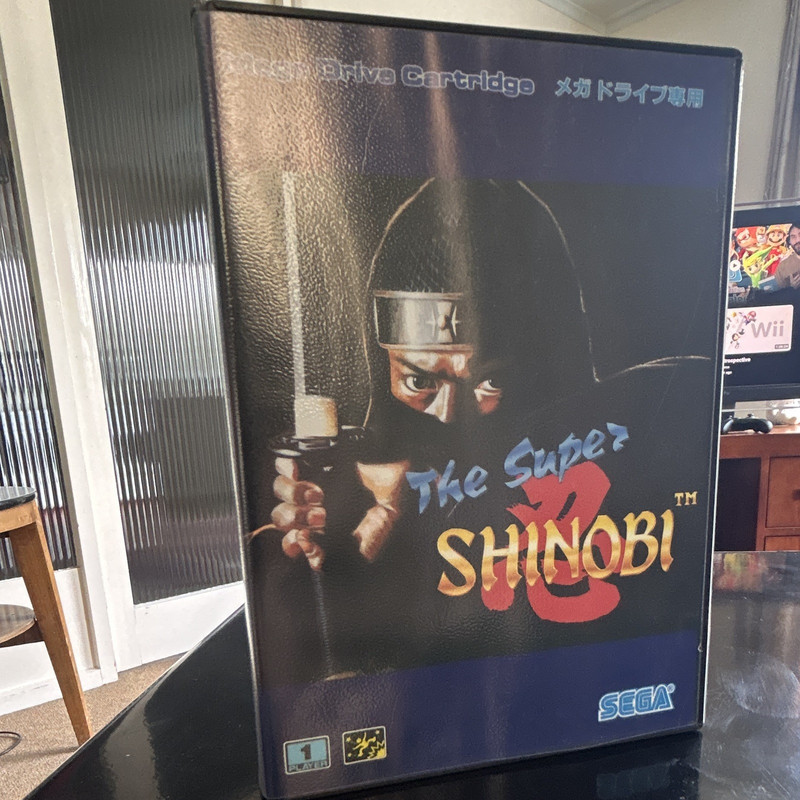 SEGA Mega Drive The Super Shinobi II Shinobi Series NTSC-J G-4019 Manual