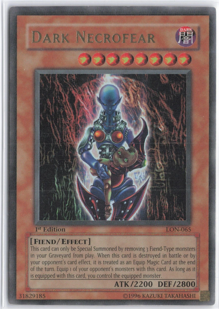 Dark Necrofear Yu-Gi-Oh! TCG Individual Trading Card Games for