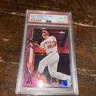 PSA 10 2020 Topps Chrome #1 MIKE TROUT Pink Refractor Angels SP Card