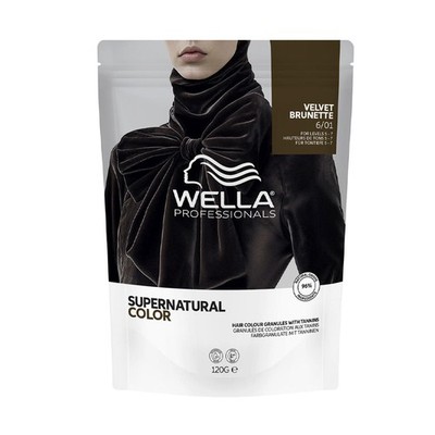 WELLA Supernatural Haarfarbe Farbe 6/01 Velvet Brunette 120G