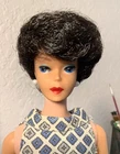 Mattel Barbie #850 Raven Black Hair Bubble Cut Vintage Big Red Lips
