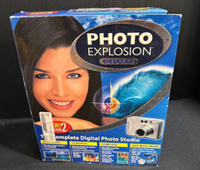 Photo Explosion Deluxe Version 2 Complete Digital Photo Studio 4 Disc Manual