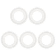 5Pcs Silicone O Ring, 1.95" Sealing Gasket Washers for 1.26" Clamp, White