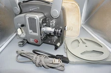 Vintage Bolex Paillard 18-5 8mm Movie Projector  Swiss Made Tested WORKS!!