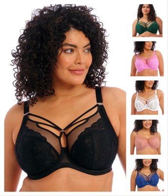 Elomi Brianna BH Plunge Bügel ungepolstert bequem Damen Dessous 8080